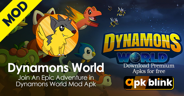 Dynamons World Mod APK Latest V.1.6.27 (Unlimited Coins)