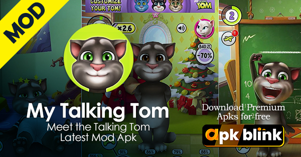 My Talking Tom Mod Apk Latest V.7.1.1.2188 (Unlimited Money)
