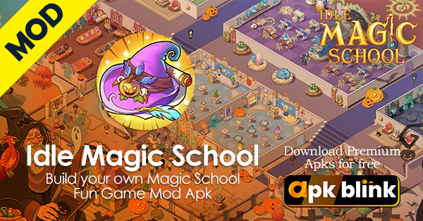 Idle Magic School Mod APK Latest Version 2022 (Unlimited Money)