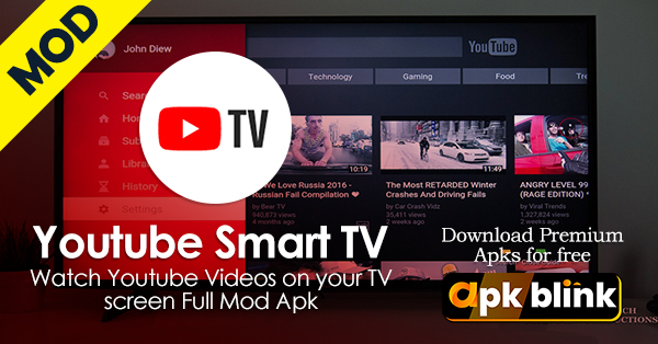 Smart Youtube Tv Mod Apk V-6.17.730 (Unlimited Everything+No Ads)