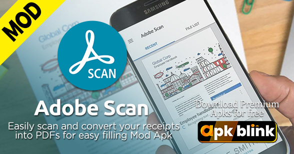 Adobe Scan Mod APK Latest v22.07.19-regular (Premium Unlocked)