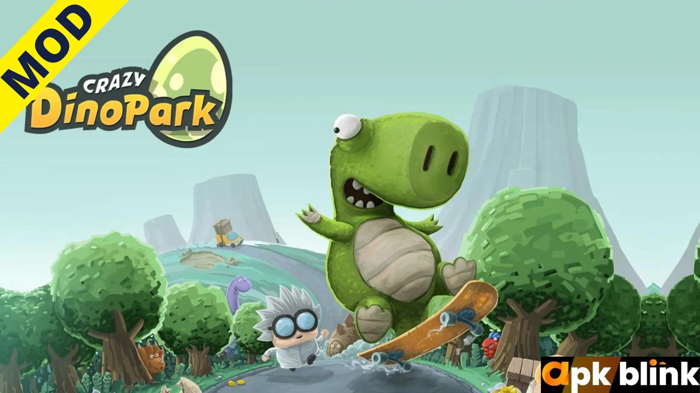 Crazy Dino Park Mod APK