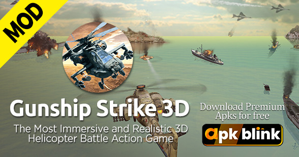 Gunship Strike 3D Mod Apk Latest v2.0.3 (Unlimited Money)