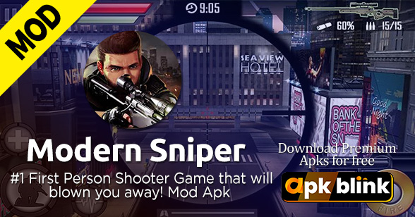 Modern Sniper Mod APK Latest v2.4 (Unlimited Money, Gold)
