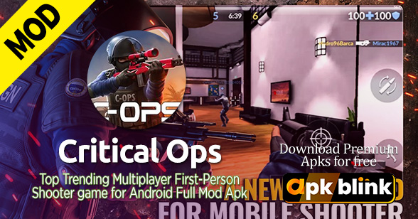 Critical Ops MOD APK 2024 v1.43.1.f2469 (Mega Menu, No Ads)